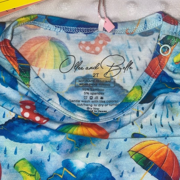 🌦NWT Ollee & Belle Romper🌦 - Picture 4 of 6